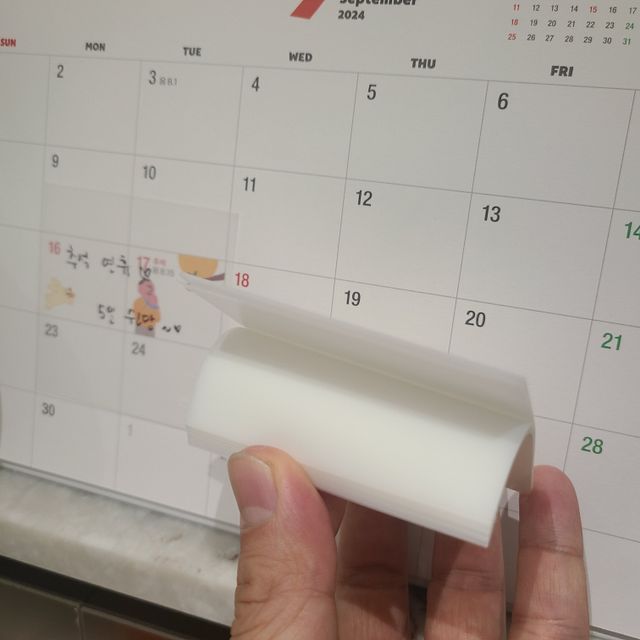 나우[3M] 포스트잇 노트 투명 메모지 30 매 (73mm x 73mm) X 2개 리뷰 사진