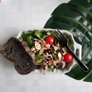 참살이도시락 작심삼일 샐러드도시락 3개 맛보기 새벽배송 또는 택배배송 — 4.5점을 준 리뷰어가 2021년 9월 올린 사용 사진
