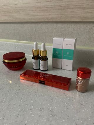 랑팡 EGF+FGF 10ppm 리포좀 앰플 원액 10ml — 5점을 준 리뷰어가 2021년 10월 올린 사용 사진
