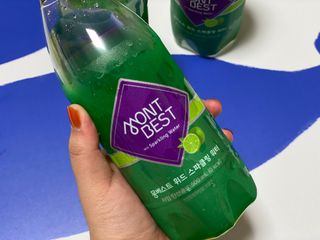 몽베스트 Montbest with Sparkling water Lime20병 — 5점을 준 리뷰어가 2021년 10월 올린 사용 사진