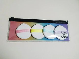 [툴앤썸] 메이크업 브러시로 바르고 호빵 스펀지로 클렌징하는 A-Z 뷰티툴 5종 — 5점을 준 리뷰어가 2021년 2월 올린 사용 사진