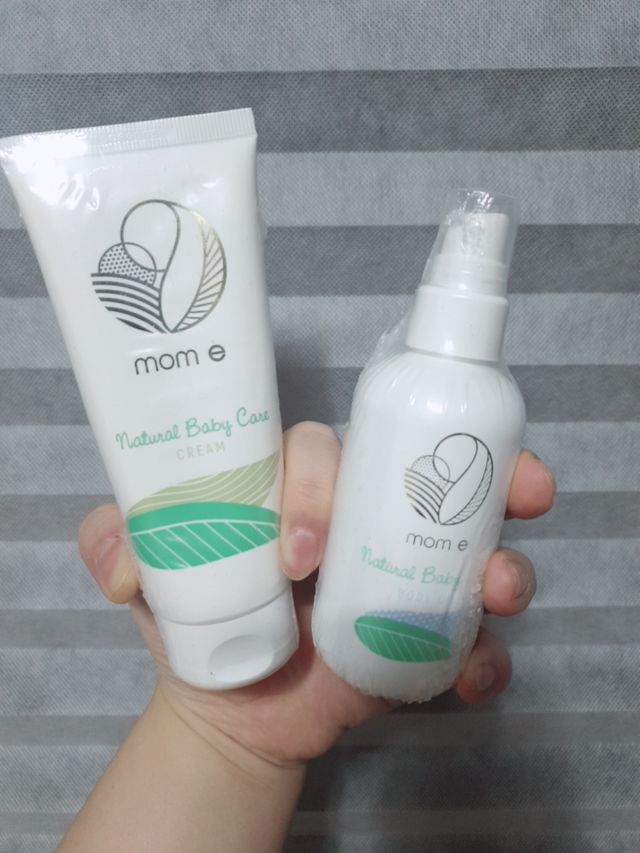 맘이 내추럴 베이비 케어 크림+바디오일 리뷰 사진