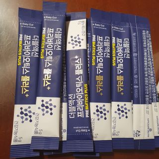 메이준뉴트리 더블액션 프리바이오틱스 플러스+ — 5점을 준 리뷰어가 2021년 3월 올린 사용 사진
