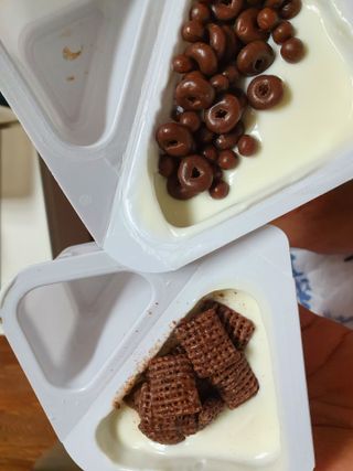 매일바이오 토핑요거트 — 5점을 준 리뷰어가 2021년 5월 올린 사용 사진