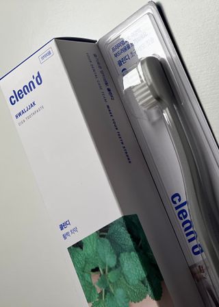 주식회사 클린디 [클린디]🌿민트향으로 상쾌하게, 단짝가글 + 맞춤 칫솔 + 치약 세트🦷 — 5점을 준 리뷰어가 2022년 1월 올린 사용 사진