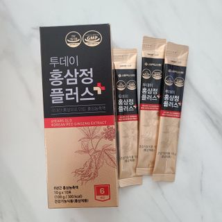 서울약사신협_투데이홍삼정플러스스틱_10g x 30포 — 5점을 준 리뷰어가 2021년 6월 올린 사용 사진