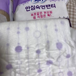 LG유니참 쏘피SOFY [SOFY] 안심숙면팬티/무표백속커버 — 5점을 준 리뷰어가 2021년 4월 올린 사용 사진