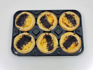 디앙뜨 포르투갈 에그타르트 오리지널 맛+패션후르츠+초콜릿타르트 맛 중 택1 — 5점을 준 리뷰어가 2021년 8월 올린 사용 사진