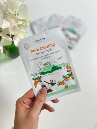 세뚜아(Cettua) [세뚜아] 포어 클리어링 마스크 Cettua Pore Clearing facial mask 5매 — 5점을 준 리뷰어가 2024년 2월 올린 사용 사진