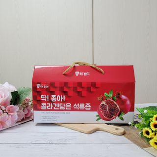 미쁨생활건강 콜라겐 담은 석류즙 70ml x 30포 — 5점을 준 리뷰어가 2021년 9월 올린 사용 사진