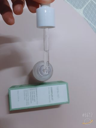 나나스킨 콤플렉스씨쓰리닥터클리어앰플 — 5점을 준 리뷰어가 2021년 11월 올린 사용 사진