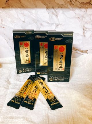 [광동제약] 광동 광옥고 홍삼 본 30포+쇼핑백 증정 — 5점을 준 리뷰어가 2021년 12월 올린 사용 사진