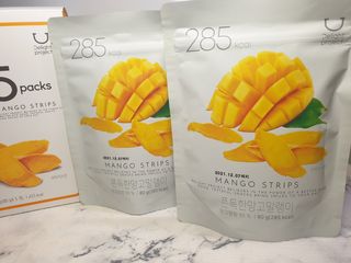 딜라이트 프로젝트 쫀득한 망고말랭이 5입 기획상품 — 5점을 준 리뷰어가 2021년 7월 올린 사용 사진