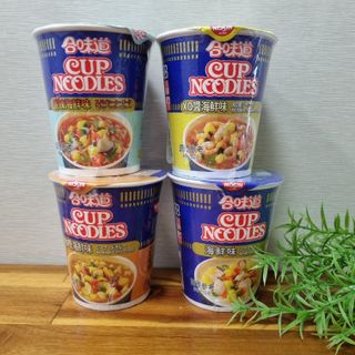 NISSIN 닛신 컵누들  4종 - 씨푸드오리지날, 씨푸드 스파이시, 씨푸드 커리, 씨푸드 XO소스 — 5점을 준 리뷰어가 2022년 4월 올린 사용 사진