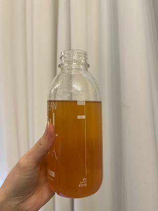 클린24시간 레드박스 1BOX(5포) + 전용보틀(500ml) — 5점을 준 리뷰어가 2024년 2월 올린 사용 사진