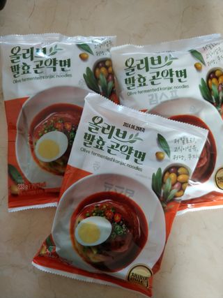클린24시간 올리브 발효곤약면 찰비빔면 1세트-(3봉) — 5점을 준 리뷰어가 2023년 11월 올린 사용 사진