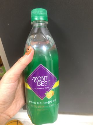 몽베스트 Montbest with Sparkling water Lemon OR Lime 20병(랜덤) — 5점을 준 리뷰어가 2021년 10월 올린 사용 사진