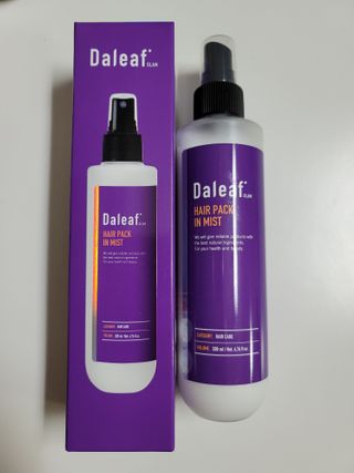 달리프 글램 헤어팩 인미스트 200ml — 5점을 준 리뷰어가 2021년 1월 올린 사용 사진