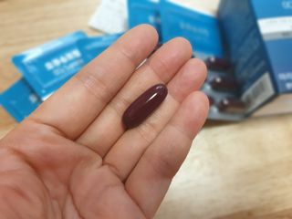 뉴트리션팩토리 비타프렙 오큐슈프림 루테인 오메가3 1050mg — 5점을 준 리뷰어가 2021년 8월 올린 사용 사진