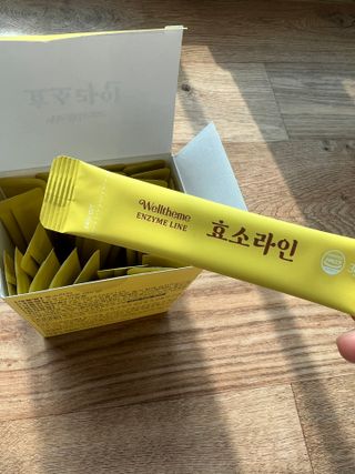 목 넘김이 편한 곡물발효효소 웰테므 효소라인 — 5점을 준 리뷰어가 2023년 2월 올린 사용 사진