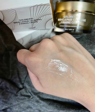 피부미 골드베릴 미라클페어 세레이징 퍼밍 크림 50ml — 5점을 준 리뷰어가 2021년 11월 올린 사용 사진
