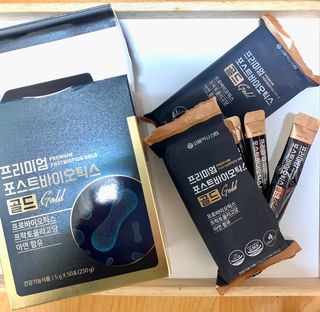 서울약사신협_프리미엄포스트바이오틱스골드_5g x 50포 — 5점을 준 리뷰어가 2021년 1월 올린 사용 사진