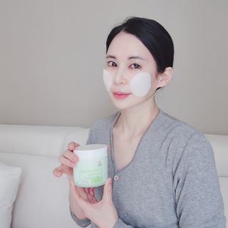 리더스코스메틱 리더스 스텝솔루션 티트리 릴렉싱 토너 패드 — 5점을 준 리뷰어가 2022년 4월 올린 사용 사진