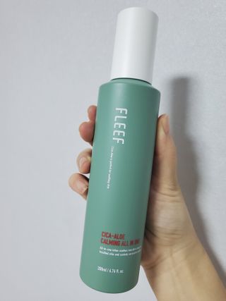플리프 시카-알로에 카밍 올인원 200ml — 5점을 준 리뷰어가 2021년 1월 올린 사용 사진