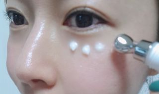 산수시 일루미네이팅 펄 영양 다크서클 스틱 아이 크림 케어 15ml — 5점을 준 리뷰어가 2021년 6월 올린 사용 사진