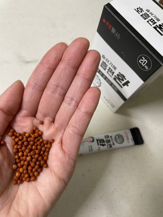푸름웰니스 부아메라 프로폴리스 도라지 호흡편환 20포 — 5점을 준 리뷰어가 2022년 3월 올린 사용 사진