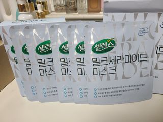 셀렉스스포츠 셀렉스 밀크세라마이드 저분자피쉬콜라겐 28포 X 1박스 — 5점을 준 리뷰어가 2021년 6월 올린 사용 사진