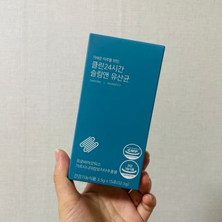 클린24시간 슬림앤유산균 1박스 (3.5g X 15포) — 5점을 준 리뷰어가 2022년 10월 올린 사용 사진