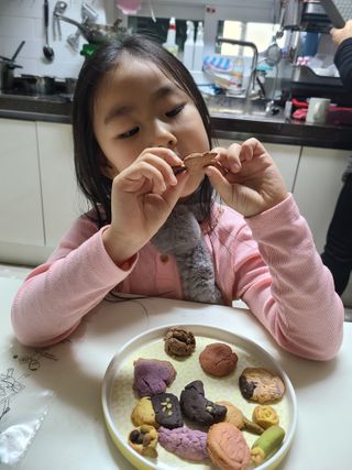 [풀무원] 토이쿠키만들기 브레드이발소 — 5점을 준 리뷰어가 2020년 12월 올린 사용 사진