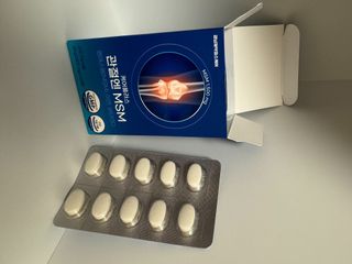 [경남제약헬스케어]케어플러스 관절엔 MSM 1000mg 60정/1개월분/관절/뼈/연골 영양/비타민D+아연/1일2정 — 5점을 준 리뷰어가 2024년 1월 올린 사용 사진