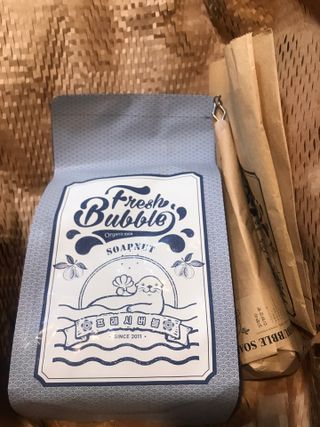 [달리살다] 자연에서 온 천연 비누 소프넛, 프레시버블의 유기농 소프넛 브러쉬 세트 — 5점을 준 리뷰어가 2021년 4월 올린 사용 사진