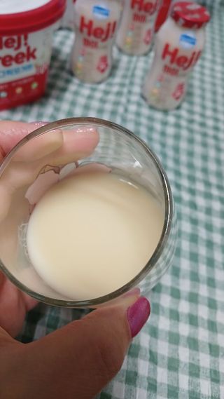 [구매평]덴마크 하이(Hej!) 브랜드 패키지(요구르트, 그릭요거트)only 로켓프레쉬 — 5점을 준 리뷰어가 2025년 4월 올린 사용 사진