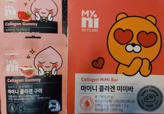 일동제약 마이니 마이니 늘씬날씬 콜라겐 세트 — 4.5점을 준 리뷰어가 2021년 2월 올린 사용 사진