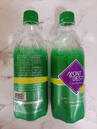 몽베스트 Montbest with Sparkling water Lemon OR Lime 20병(랜덤) — 5점을 준 리뷰어가 2021년 10월 올린 사용 사진