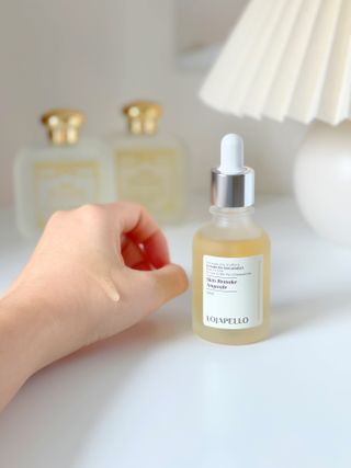 로자펠로 시카 앰플 50ml EGF 재생 미백 비타민 — 5점을 준 리뷰어가 2021년 2월 올린 사용 사진