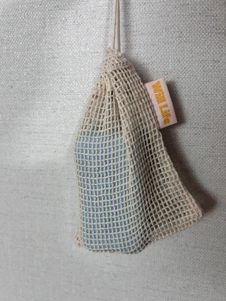 (인스타X) 윌라이프 아이스 멘톨(자사몰) 클린 샤워바 샴푸바 150g+거품망 — 4점을 준 리뷰어가 2024년 7월 올린 사용 사진