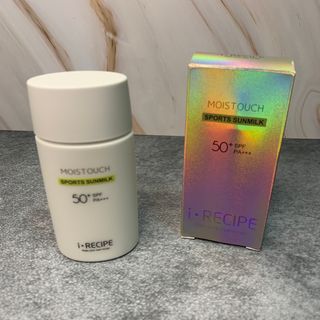 아이레시피 모이스트터치 스포츠 선밀크 50ml (SPF50+ PA+++) — 5점을 준 리뷰어가 2023년 4월 올린 사용 사진