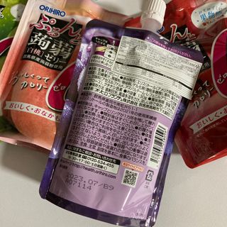 ORIHIRO 오리히로 곤약젤리 제로칼로리 130g 4종 4팩(맛별로 1팩씩) — 5점을 준 리뷰어가 2023년 2월 올린 사용 사진