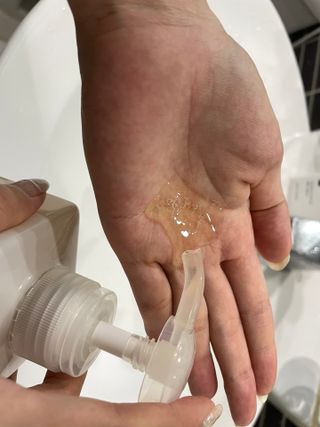 아토컴피 신생아도 사용가능한 무알러지 바디워시 & 여행키트 ( 독일 임상시험 완료 / 영유아 탑투토 워시 겸용 ) — 5점을 준 리뷰어가 2022년 9월 올린 사용 사진