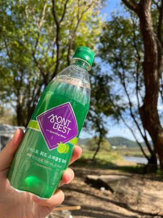 몽베스트 Montbest with Sparkling water Lime20병 — 5점을 준 리뷰어가 2021년 10월 올린 사용 사진