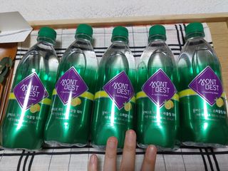 몽베스트 Montbest with Sparkling water Lemon OR Lime 20병(랜덤) — 5점을 준 리뷰어가 2022년 9월 올린 사용 사진