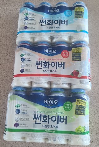 LIVE 매일바이오 썬화이버 드링킹 요거트 — 5점을 준 리뷰어가 2022년 8월 올린 사용 사진