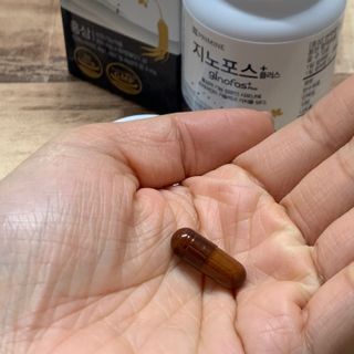 프리마인 홍삼의 강력한 에너지, 이제는 흡수율을 높인 최첨단 캡슐로 간편하게 초고속 충전하세요. — 5점을 준 리뷰어가 2022년 4월 올린 사용 사진