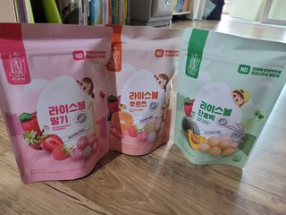 아비삭라이스볼 3종 /딸기,후르츠,단호박 — 5점을 준 리뷰어가 2021년 5월 올린 사용 사진