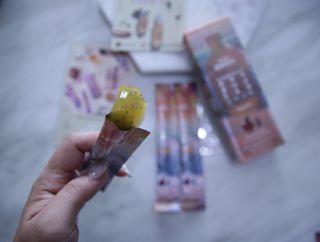 엘리샤코이 아임얼라이브 콤부차 콜라겐 506 스틱젤리 패션프루트 — 5점을 준 리뷰어가 2021년 7월 올린 사용 사진