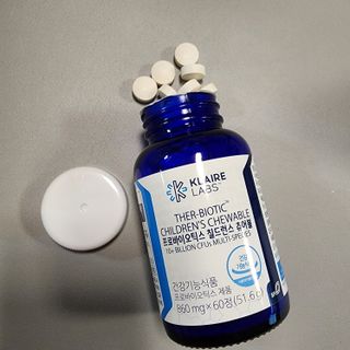 [Dr.PNT] 닥터피엔티 프로바이오틱스 칠드런스 츄어블 / 2개월분 — 5점을 준 리뷰어가 2023년 1월 올린 사용 사진